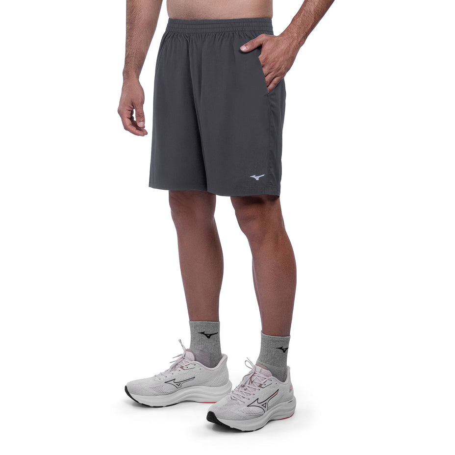 Mizuno Bermuda Miz Energy M 7 — Cinza/Escuro - DRKSDW