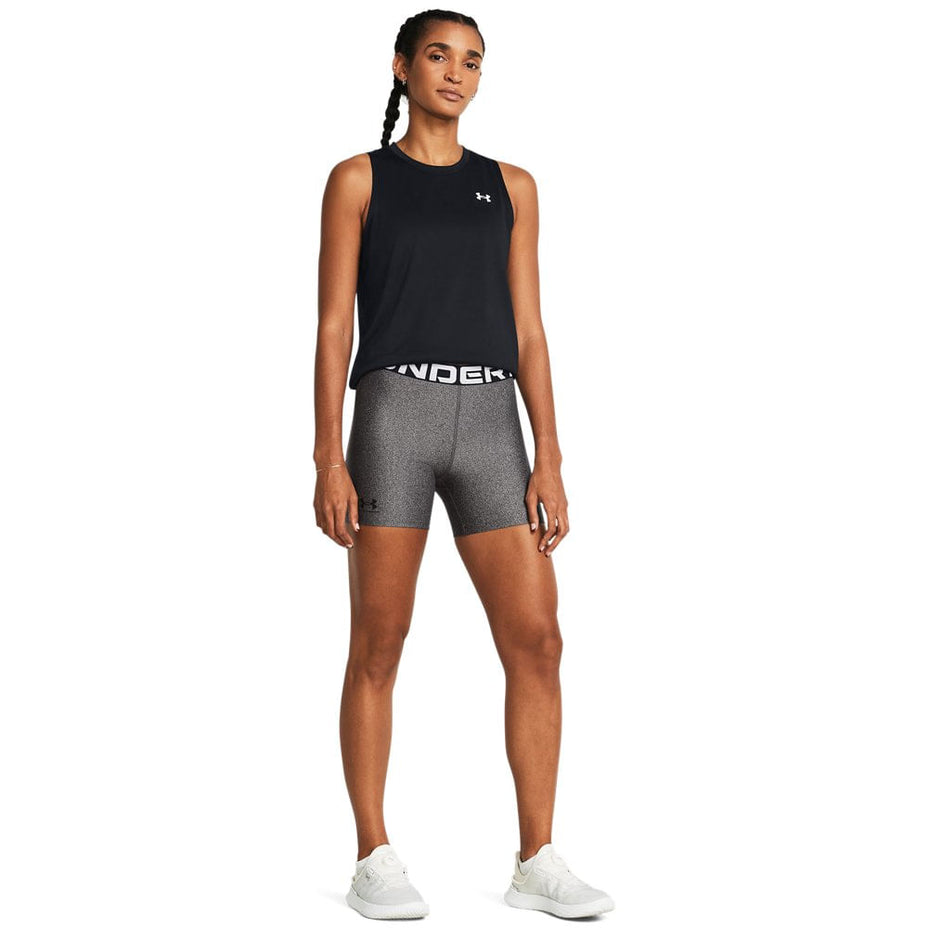 Under Armour Shorts Hg Authentics M — Cinza/Preto/Branco - CLH/BK