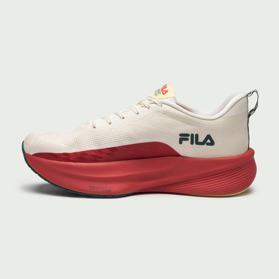 Fila Tenis Aero Skyfoam Masc. — Gardenia/Verde Limão/Vermelho - 7417