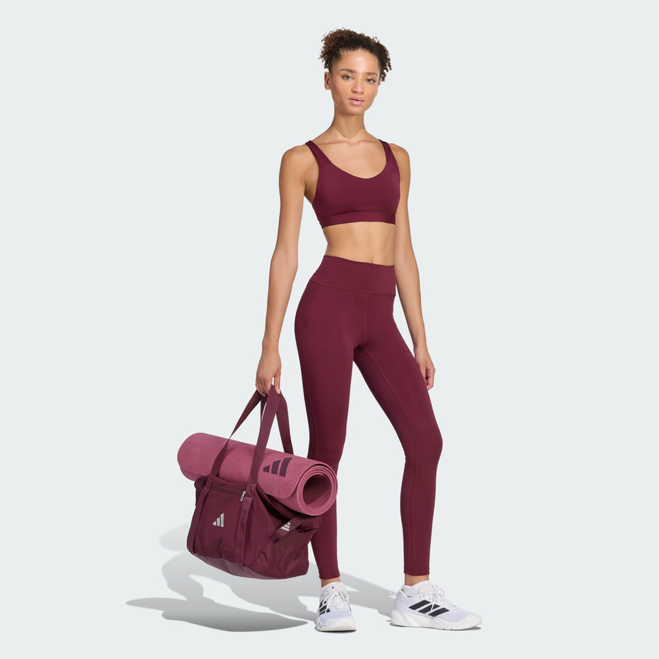 Adidas Legging All Me Ess — Vermelho - .