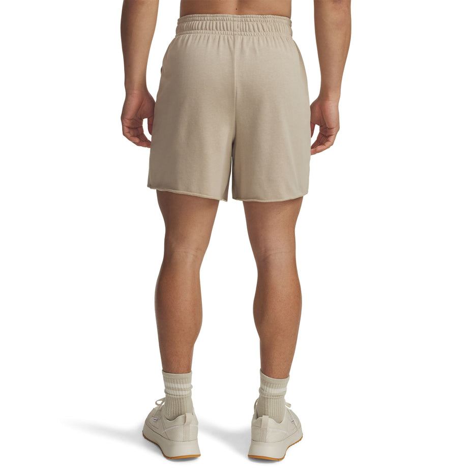 Under Armour Shorts Ua Rival Terry 6in — Bege/Caqui - CIKHOW