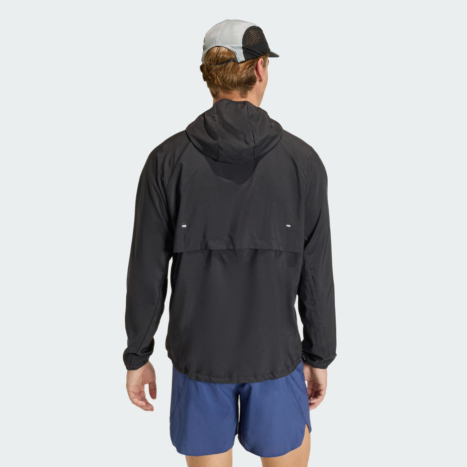 Adidas Jaqueta Run Ess Jkt M — Preto - .