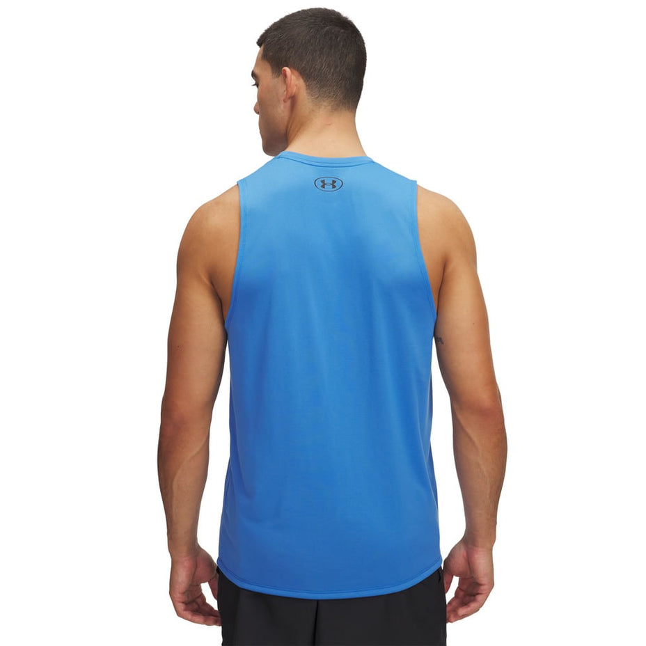 Under Armour Regata Ua Tech Tank — Azul Preto - BLATBK