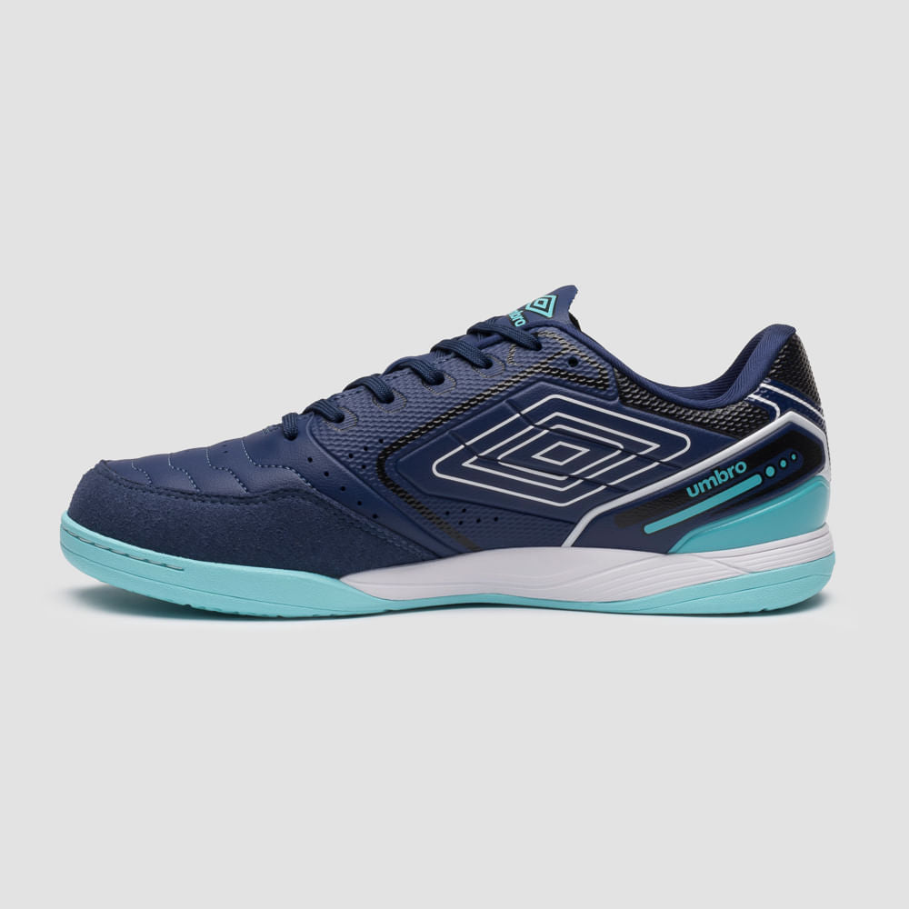 Umbro Chuteira Futsal Neo-Comfort — Mescla Magenta/Azul/Branco - 732