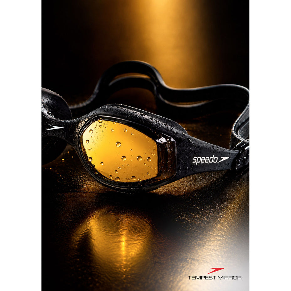 Speedo Oculos Tempest Mirror — Preto Espelhado - 180829
