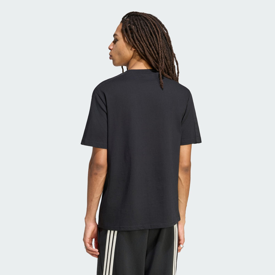 Adidas Camiseta M Camo Print Te — Preto - .