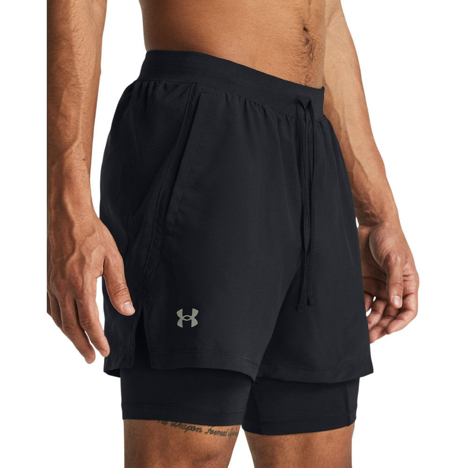 Under Armour Shorts Launch 5'' 2 In — Preto - BKBKRF