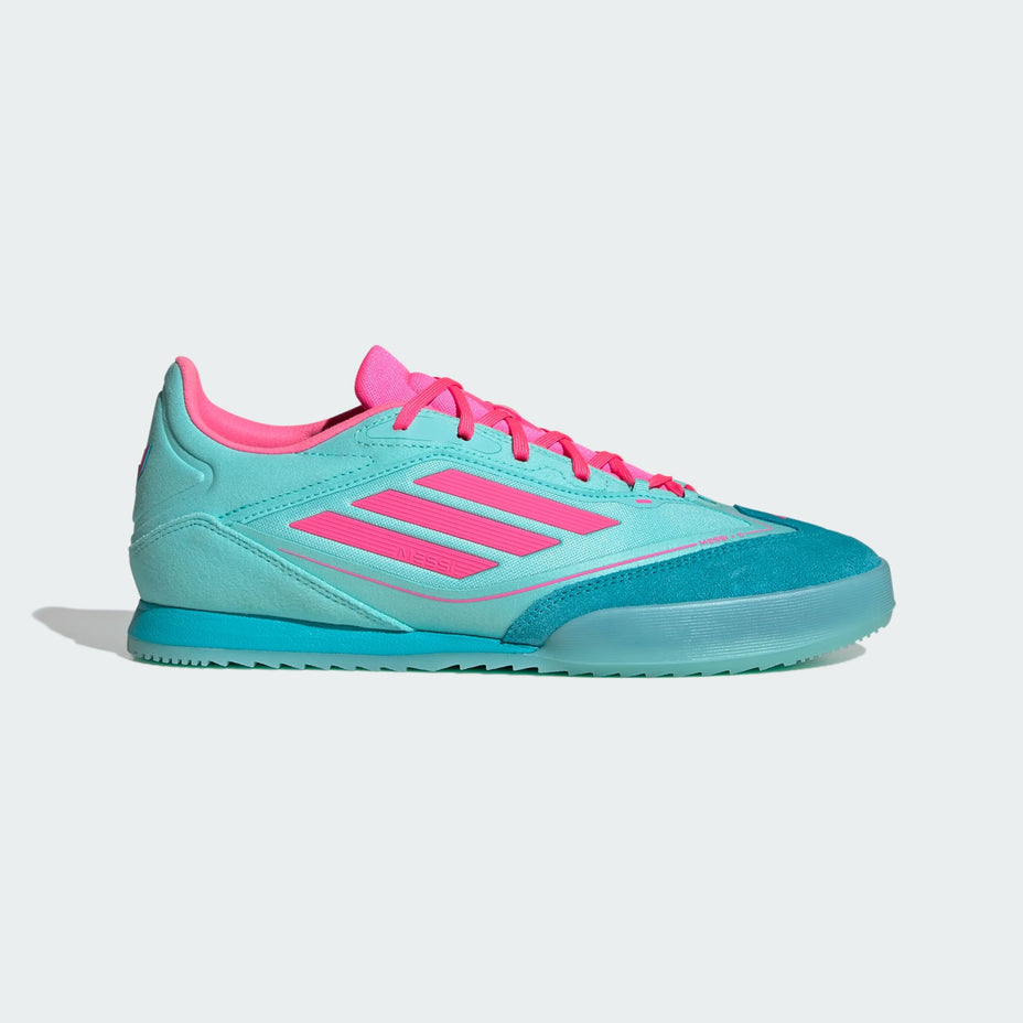 Chuteira Adidas F50 Messi Freestyle Futsal Jh8831 — Azul/Rosa