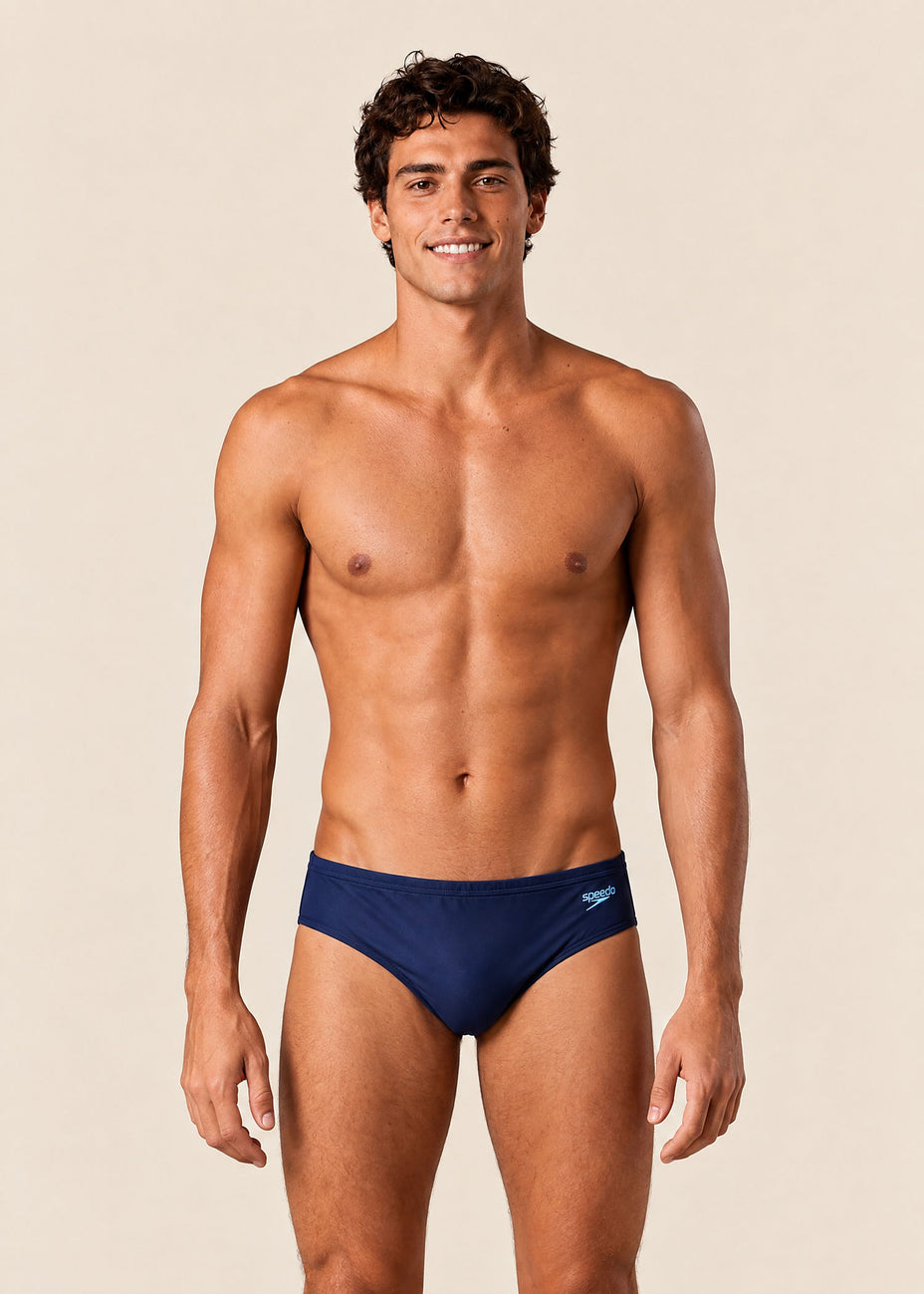 Speedo Sunga Solid 17cm — Azul Escuro - 091