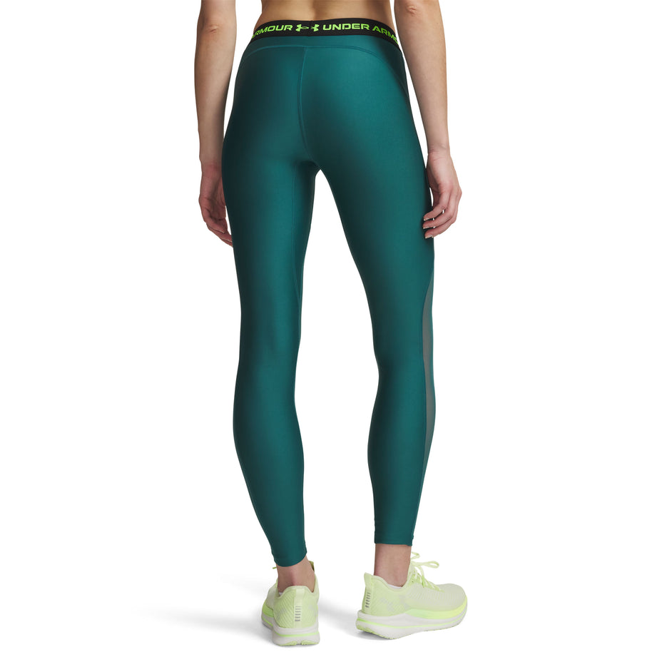 Under Armour Legging Heatgear Mesh Leg — Verde - RAGHYG