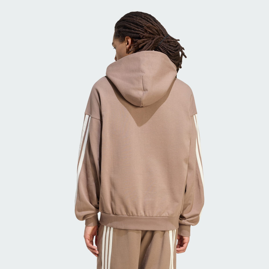 Adidas Casaco M Ak 3s Oh Hd — Marrom/Branco - .