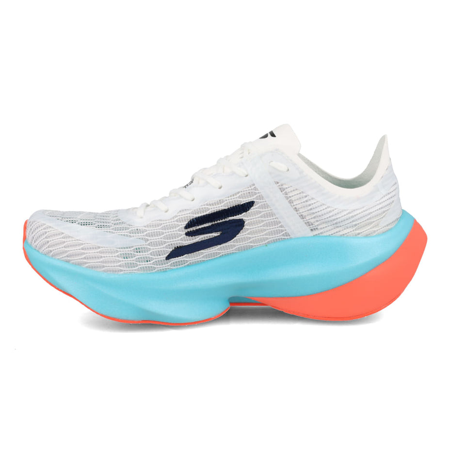 Skechers Skx Aero Tempo — Branco/Turquesa - WTQ