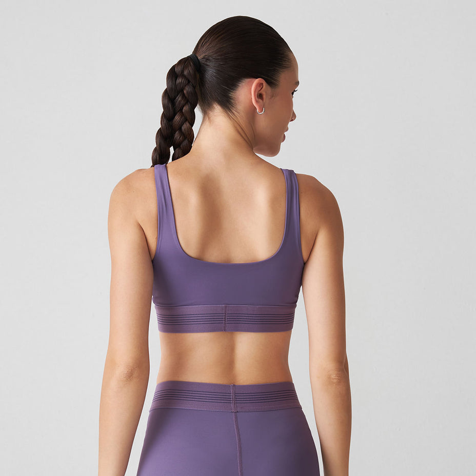 New Balance Top Fem. Ac Train Bra — Roxo Violeta - AA5
