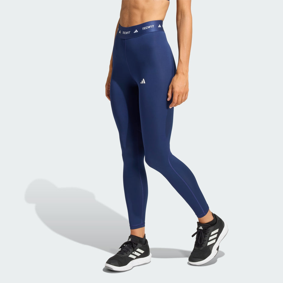 Adidas Legging Tf 7/8 L Dk — Azul - .