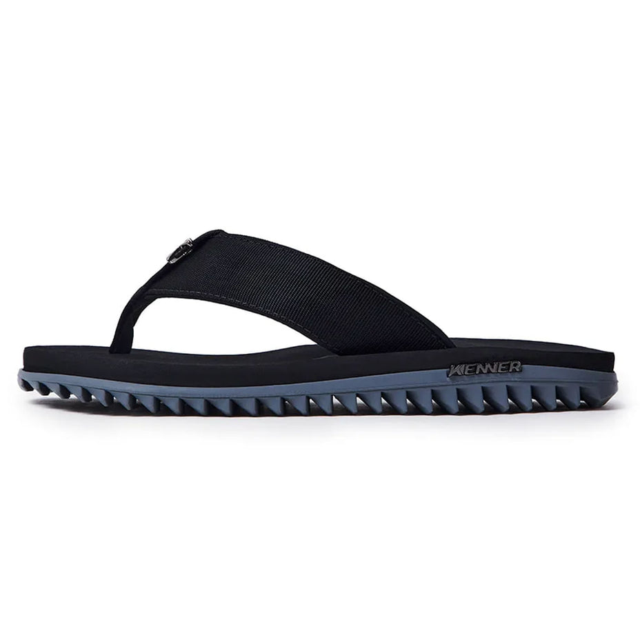 Kenner Chinelo Kivah — Cinza/Preto - 2