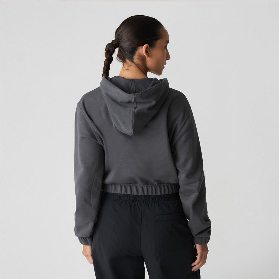 New Balance Jaqueta Fem. Reimagined Full Zip — Preto Desbonado - ABR