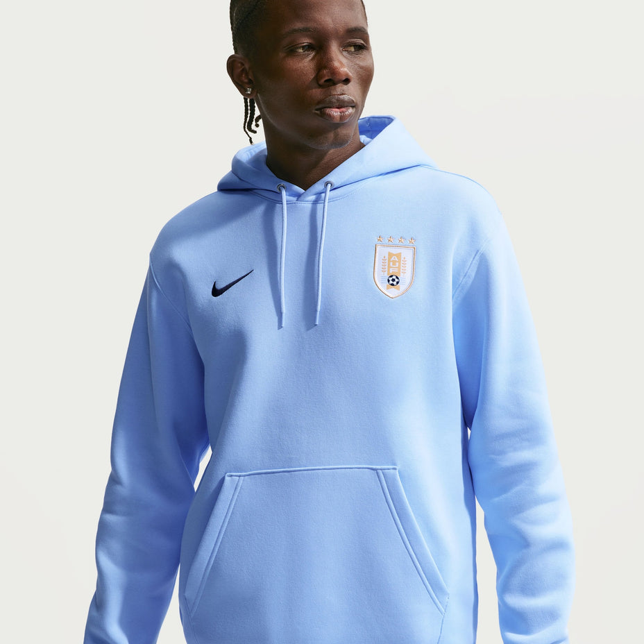 Nike Moletom Uruguay Auf M Club Bb Po Hoodie — Azul Claro - 425