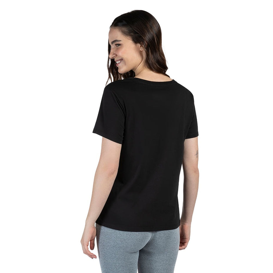 Mizuno T-Shirt Miz Basic Run B. — Preto/Branco - PTOBCO