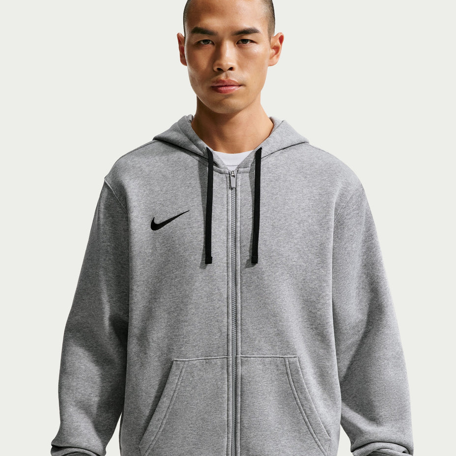 Nike Moletom Park26 Flc Fz — Cinza/Mescla - 063