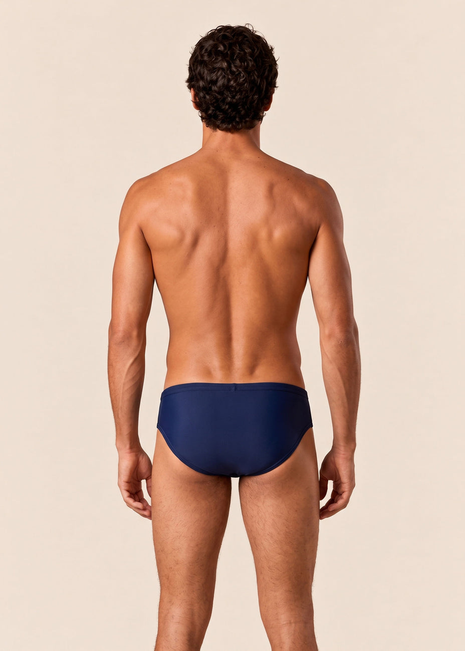 Speedo Sunga Solid 17cm — Azul Escuro - 091