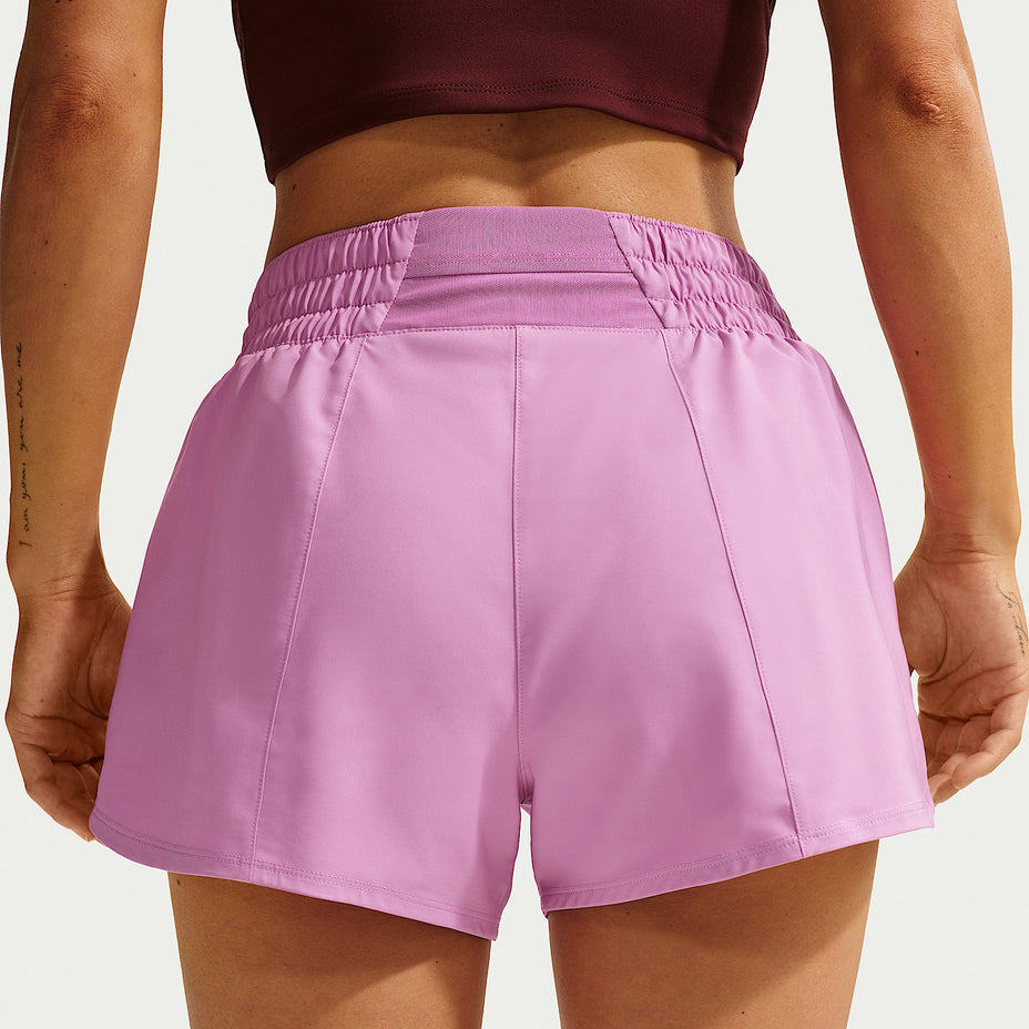 Nike Short W One Df Mr 3in Br — Lílas - 503
