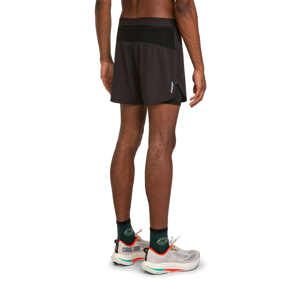 Olympikus Bermuda Corre Foco 2 Em 1 5 M — Preto/Prata - PT/PRT