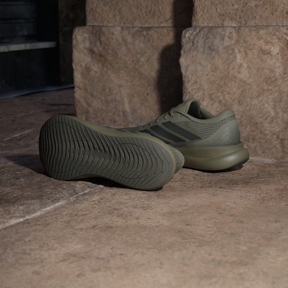 Adidas Tênis Runfalcon 6 — Verde Militar/Pto - .