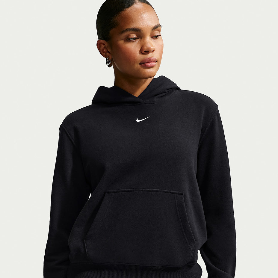 Nike Moletom Stdo Flc Lw Std Po Hdy — Preto - 001