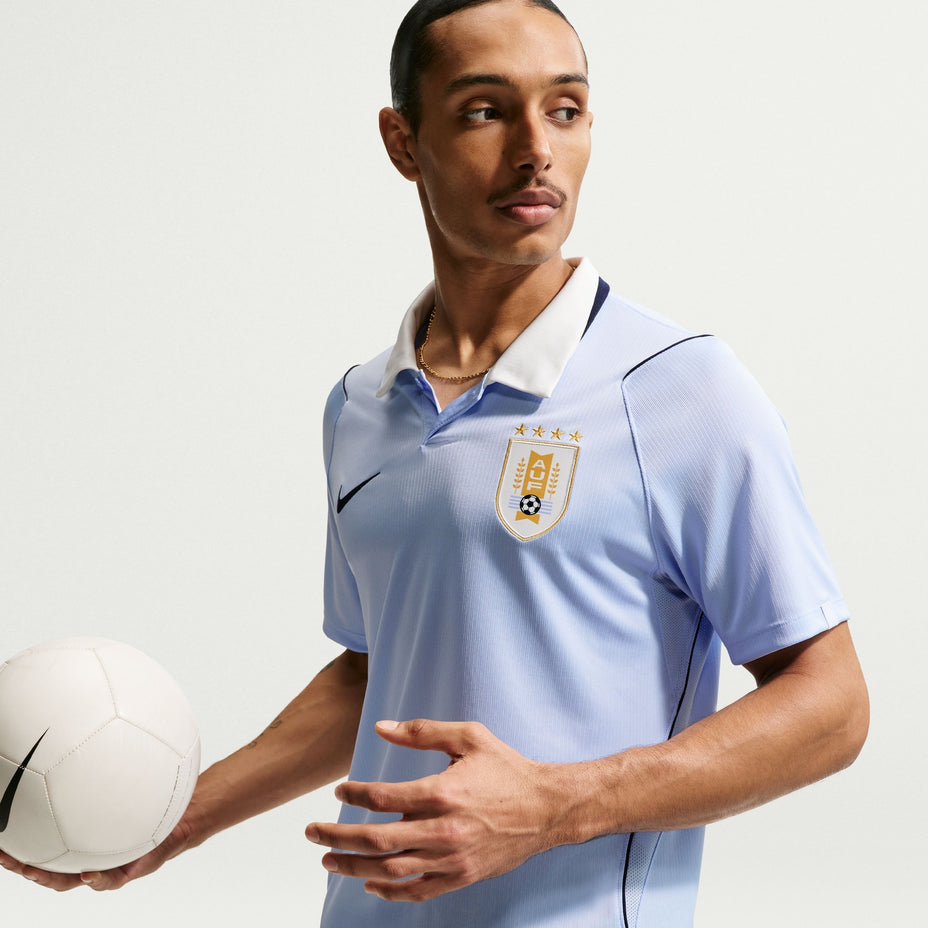 Nike Camisa Uruguai Auf M Df Jsy Ss Stad Hm — Azul - 425