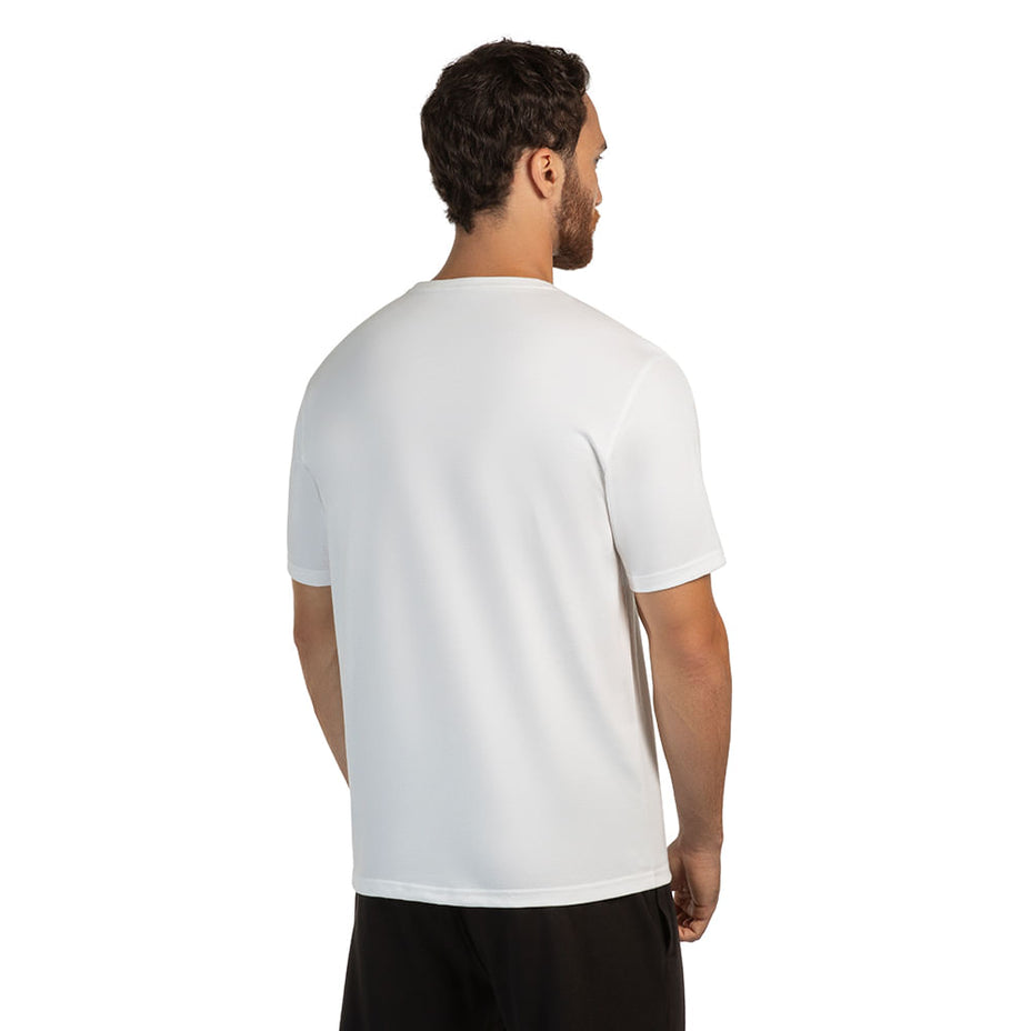 Mizuno Camiseta Big Logo — Branco/Preto - BCOPTO