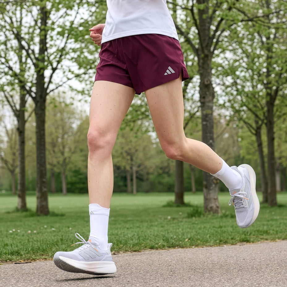 Adidas Run Ess  Shor W — Vermelho - .