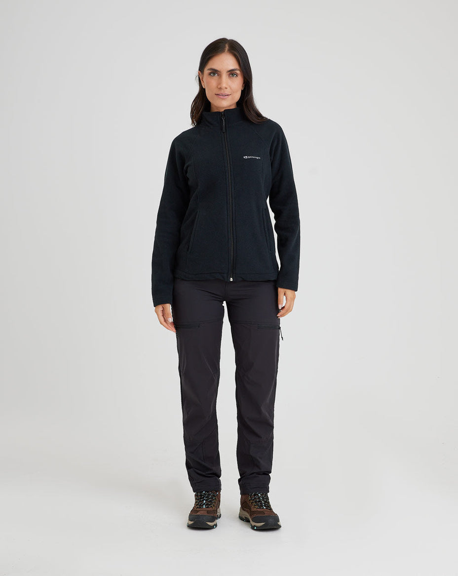 Galapagos Jaqueta Fleece Kathmandu Fem. — Preto - 173