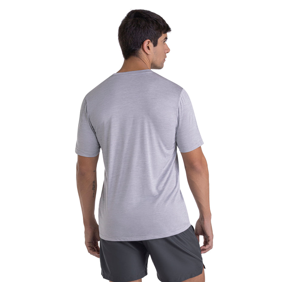 Mizuno Camiseta T-Shirt Miz Spark Mescla — Cinza/Mescla - MCZ26C