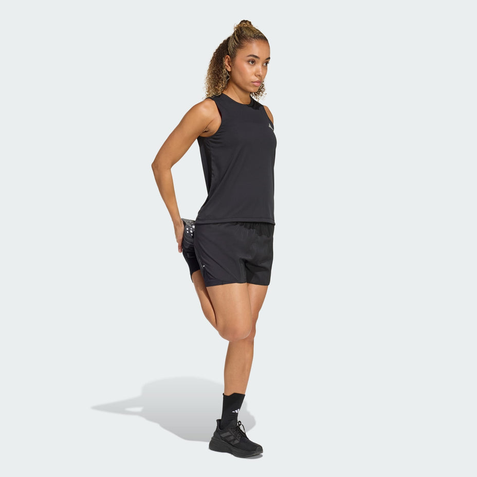 Adidas Bermuda Run Ess 21 S — Preto - .