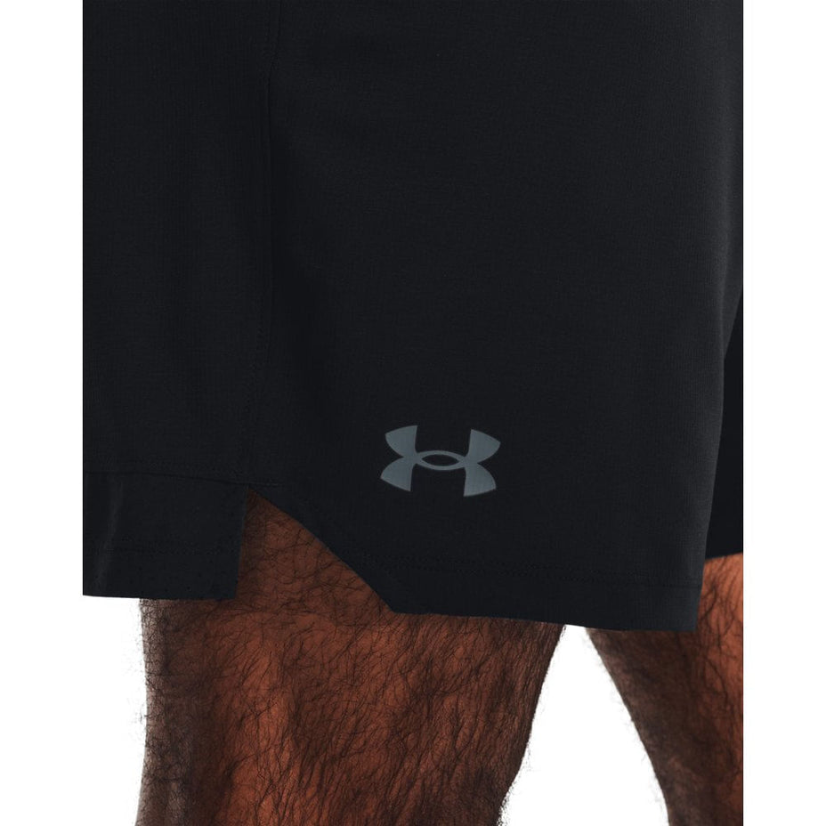 Under Armour Bermuda Vanish Woven — Preto/Cinza - BKPGRY