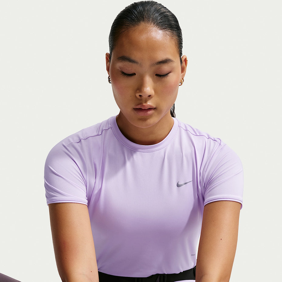 Nike Camiseta Manga Curta Swift Df — Lílas - 511