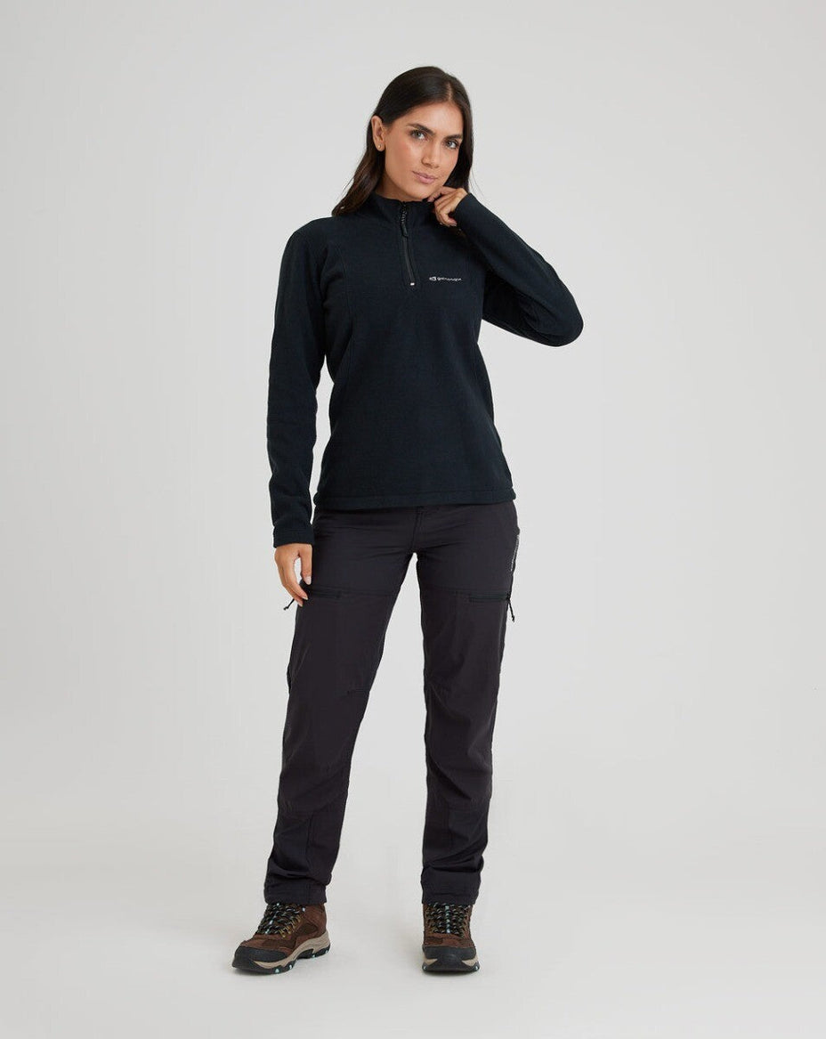Galapagos Blusão Fleece Makalu Fem. — Preto - 173