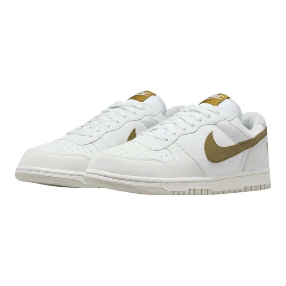 Nike Tenis Big Nike Low Lux — Branco - 100