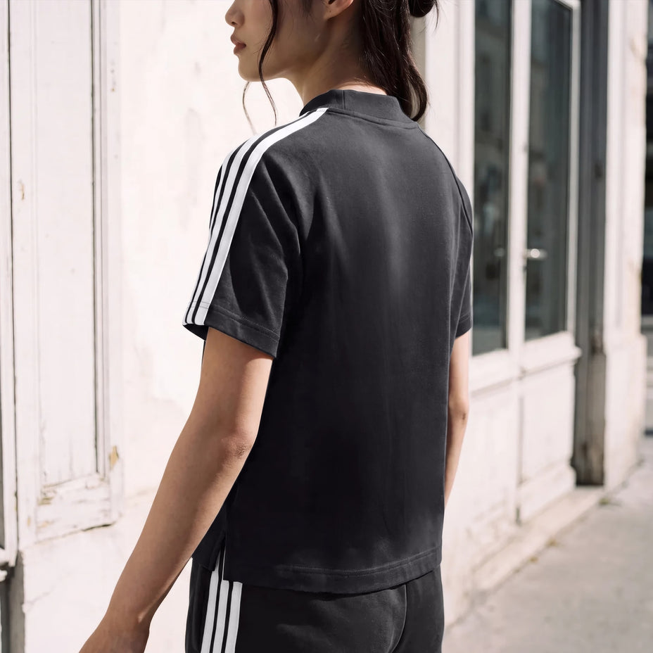 Adidas Camiseta W Ak 3s Tee — Preto - .