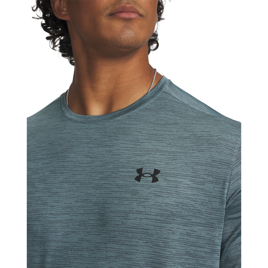 Under Armour Camiseta Mc Ua Tech Vent — Verde Floral - JABLBK