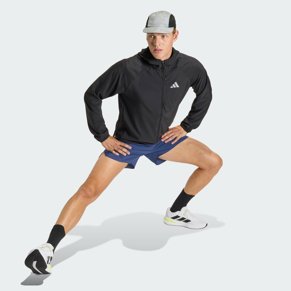 Adidas Jaqueta Run Ess Jkt M — Preto - .