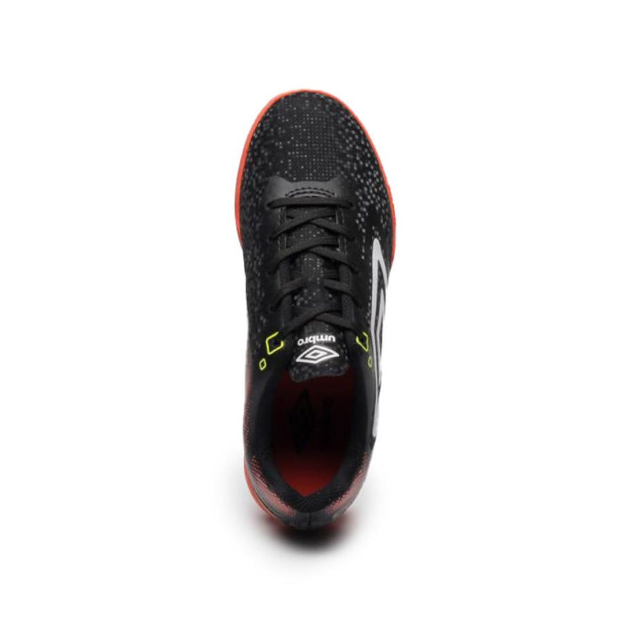 Umbro Chut. Indoor Techno Ii Jr — Preto/Branco/Coral - 120