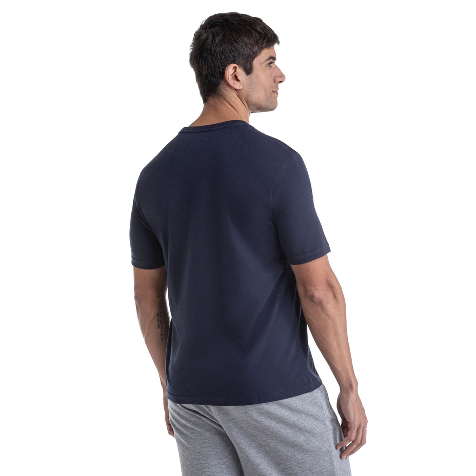 Mizuno Camiseta Big Logo — Azul - AZNPTL