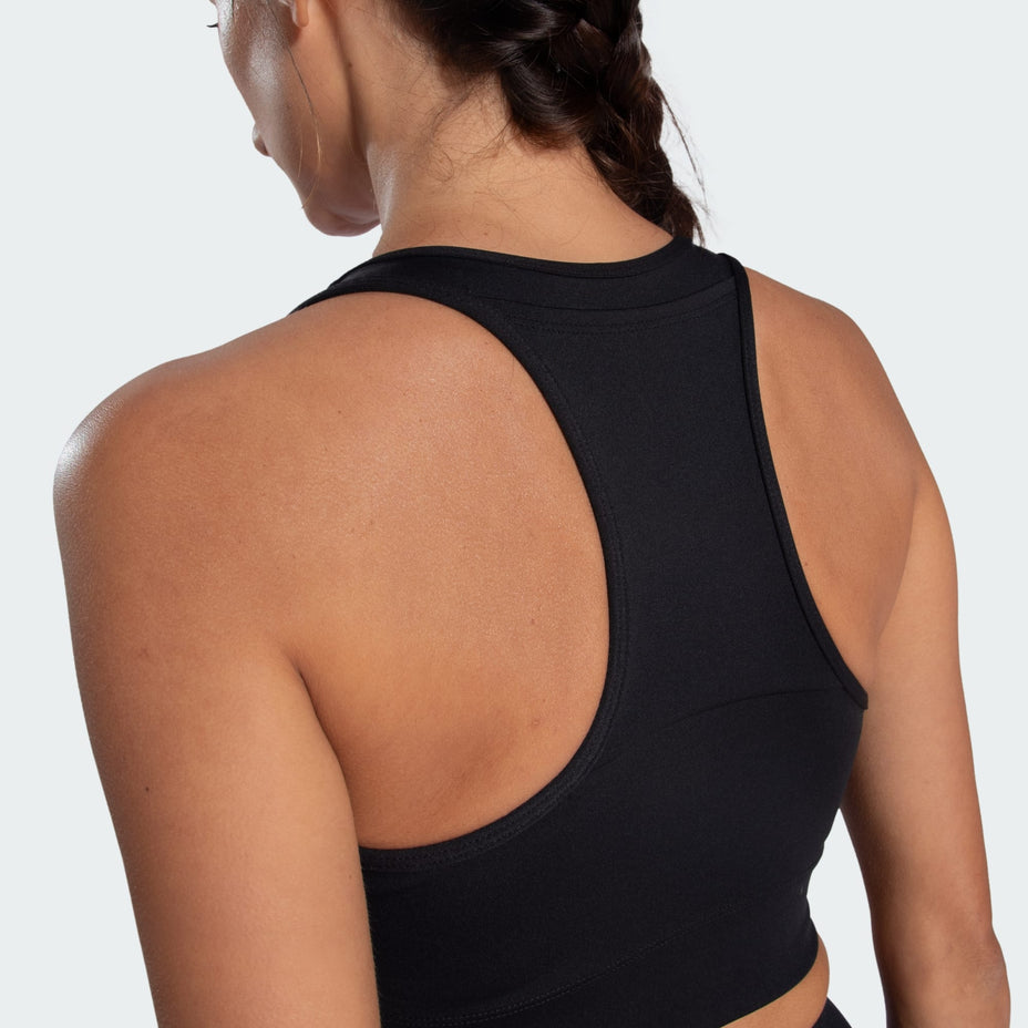 Adidas Top Lc Bra Ms Pk — Preto - .