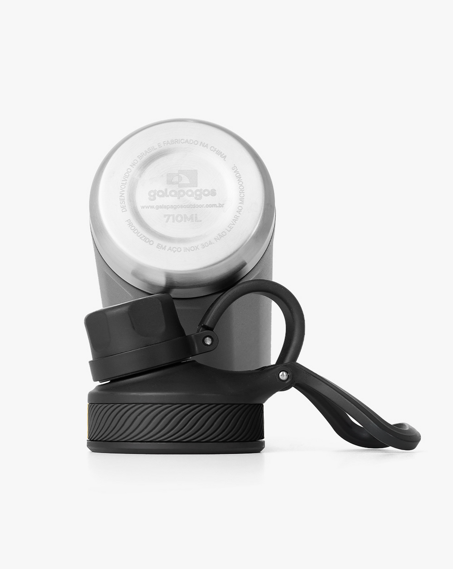 Galapagos Garrafa Cascade 710ml — Preto