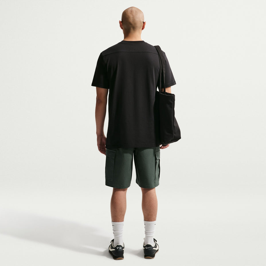 Nike Camiseta Club Varsity Ss Lifestyle — Preto - 010