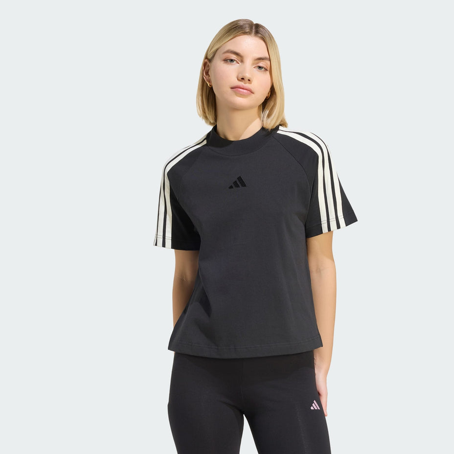 Adidas Camiseta W Ak 3s Tee — Preto - .
