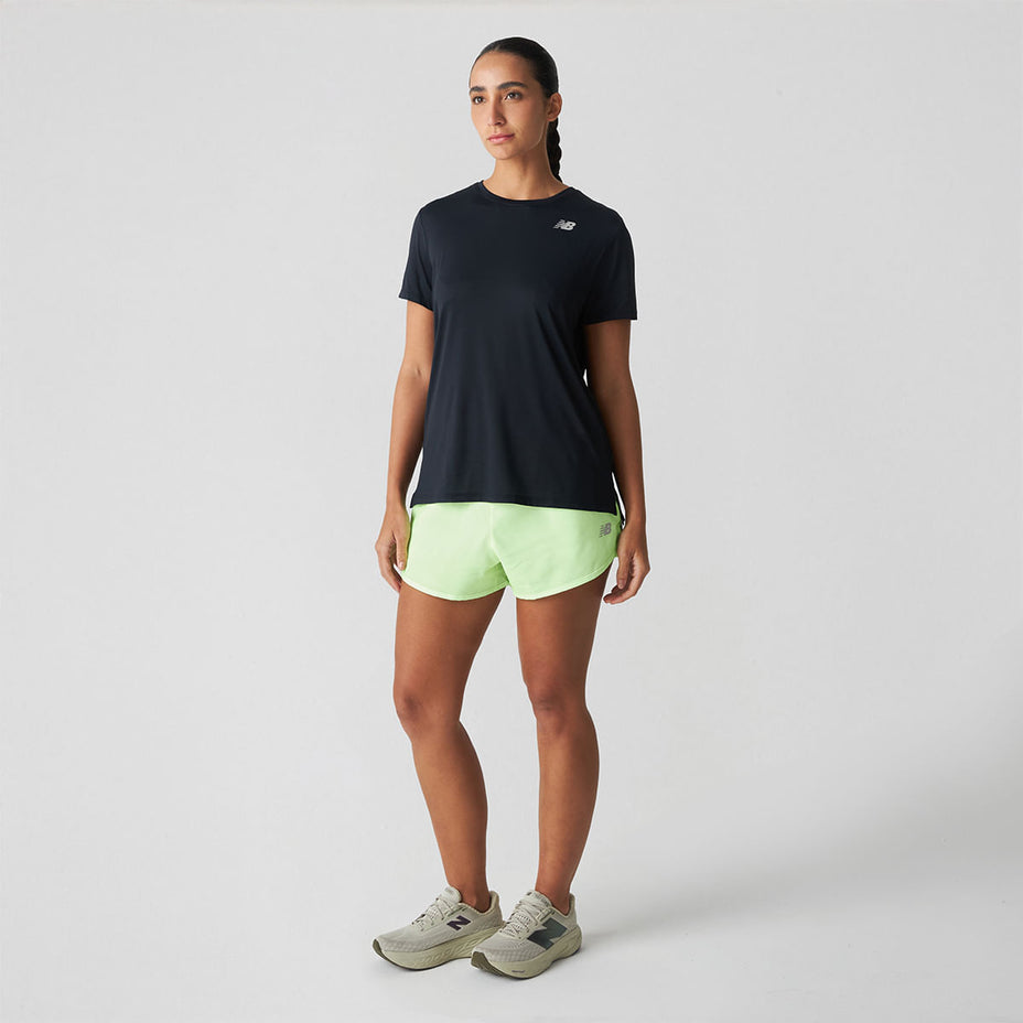 New Balance Camiseta Fem. Sportess Entials — Preto - BK