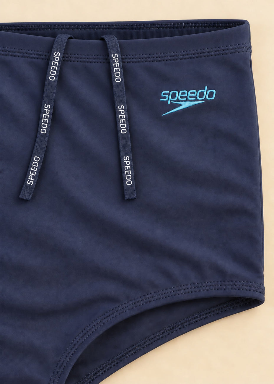 Speedo Sunga Solid 17cm — Azul Escuro - 091