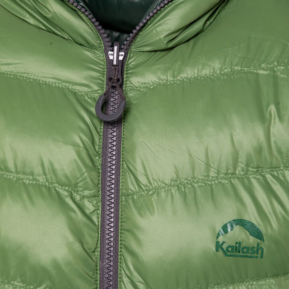 Kailash Jaqueta Puffer Masc. Double Patagonia — Verde Escuro/Verde - .